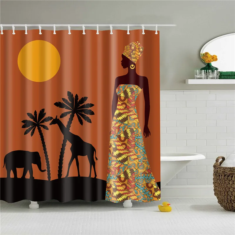 Abstract-African-Shower-Curtain-Prints-Fabric-Polyester-Curtains-For-Bathroom-Waterproof-Bath-Curtain-Hooks-Decoration (5)