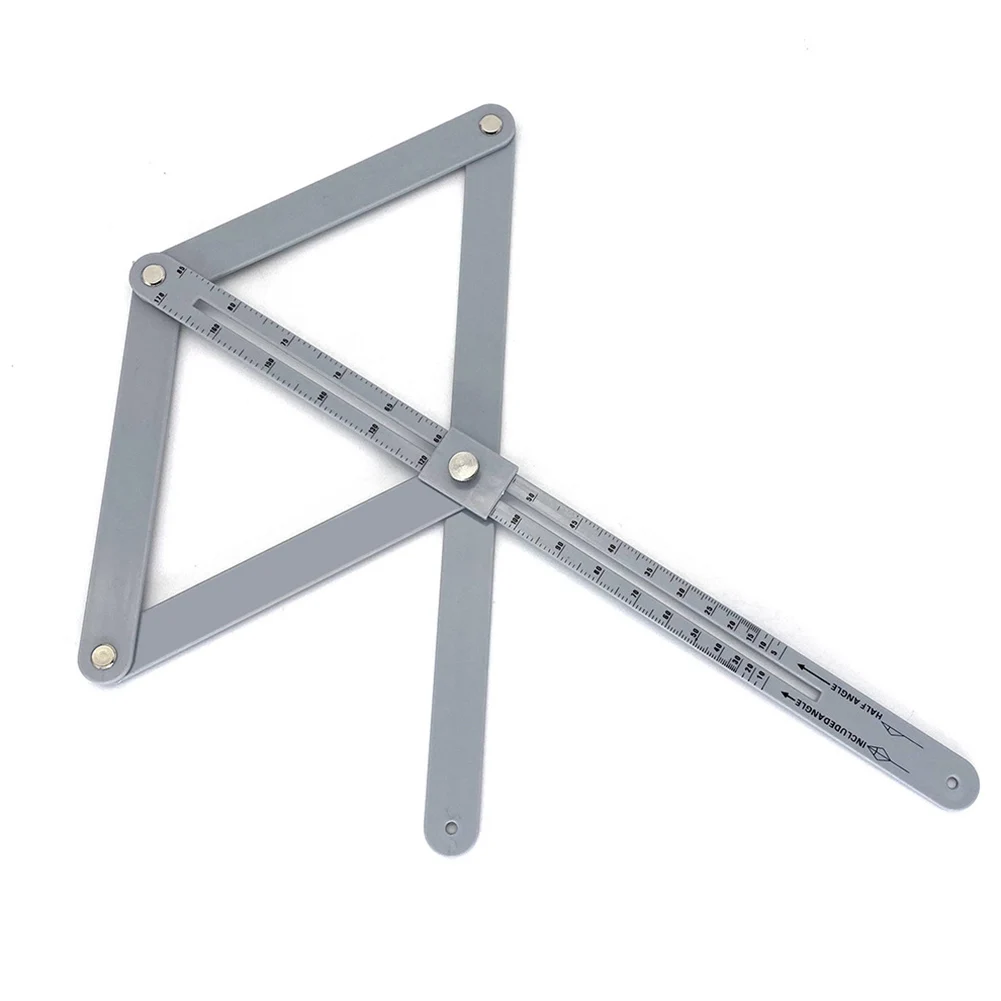 

Diagonal Ruler Precision Measurement Angle Ruler Wooden Construction Rulers Construction Woodworking Linear Tool For Contractors