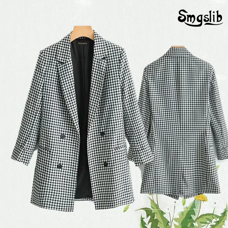 

elegant women blazer suit 2019 office ladies fashion blazers notched collar jackets Korean girls casual outfits suits