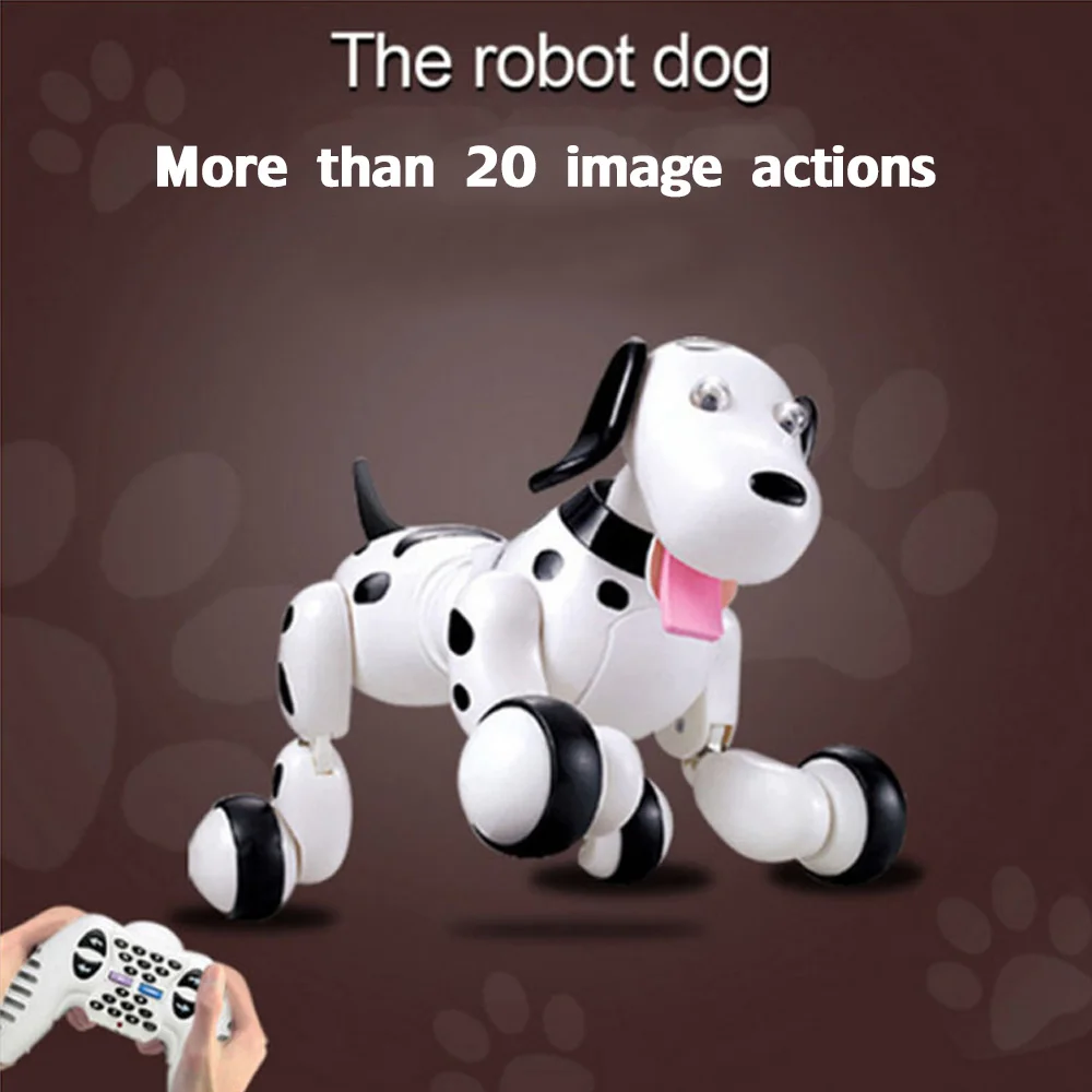 Машина собака 2,4G беспроводной пульт дистанционного управления умная собака программируемый электронный питомец Детская обучающая