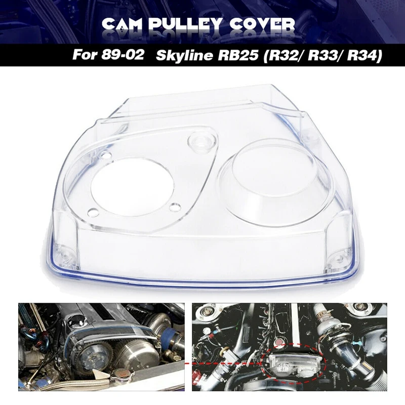 Clear Cam Шестерни крышка приводного ремня Turbo шкив для NISSAN Skyline R32 R33 R34 GTS RB25DET |