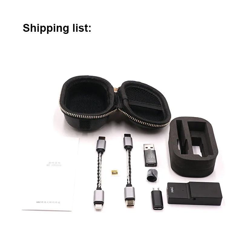 Lusya AK4493 DAC Portable Decoding Headphone Amplifier Type c3 5mm 2 5mm 4 4mm OPA1612 Op T0226