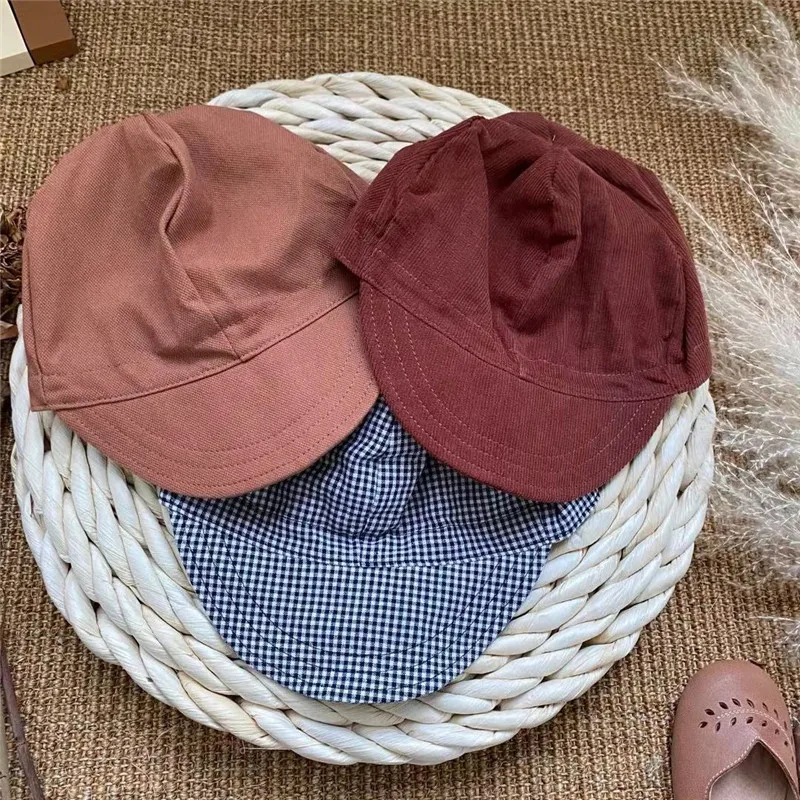 Soor Ploom Child Beanie Girl Cotton Caps Kids Cap New Autumn