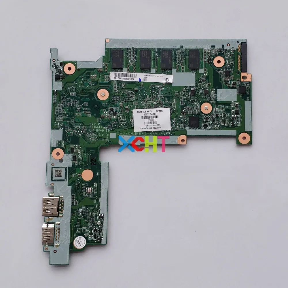 

Процессор N3060 907727-601 Вт, 4 Гб ОЗУ, 64 ГБ eMMC для HP Stream 11 Pro G3, протестированная материнская плата для ноутбука, ПК, материнская плата