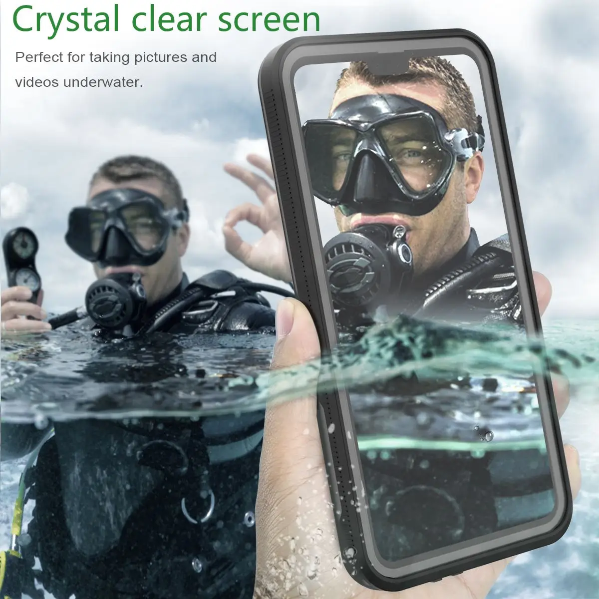 Для huawei mate 30 Водонепроницаемый чехол 360 градусов Водонепроницаемый чехол с защитой от пыли узор в горошек защитный чехол с Плавучестью Lanyar