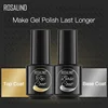 ROSALIND Top Coat Gel Nail Polish Long Lasting Transparent Protect Nails Surface keep Nail Art Desgin Gel Varnish UV LED 4