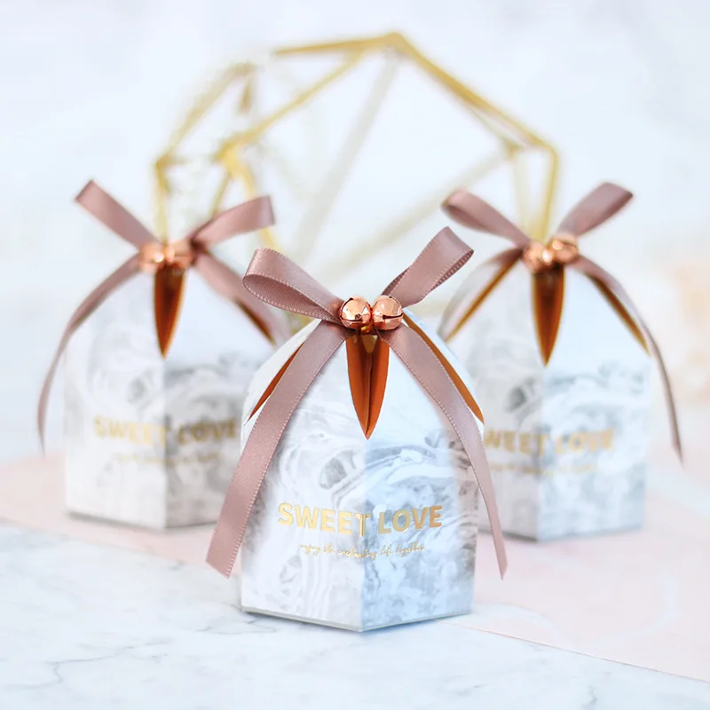

Yurt Marble Style Candy Box Wedding Favors Box Gifts Candy Boxes With Ribbon Baby Shower Wedding Birthday Event Party Supplies