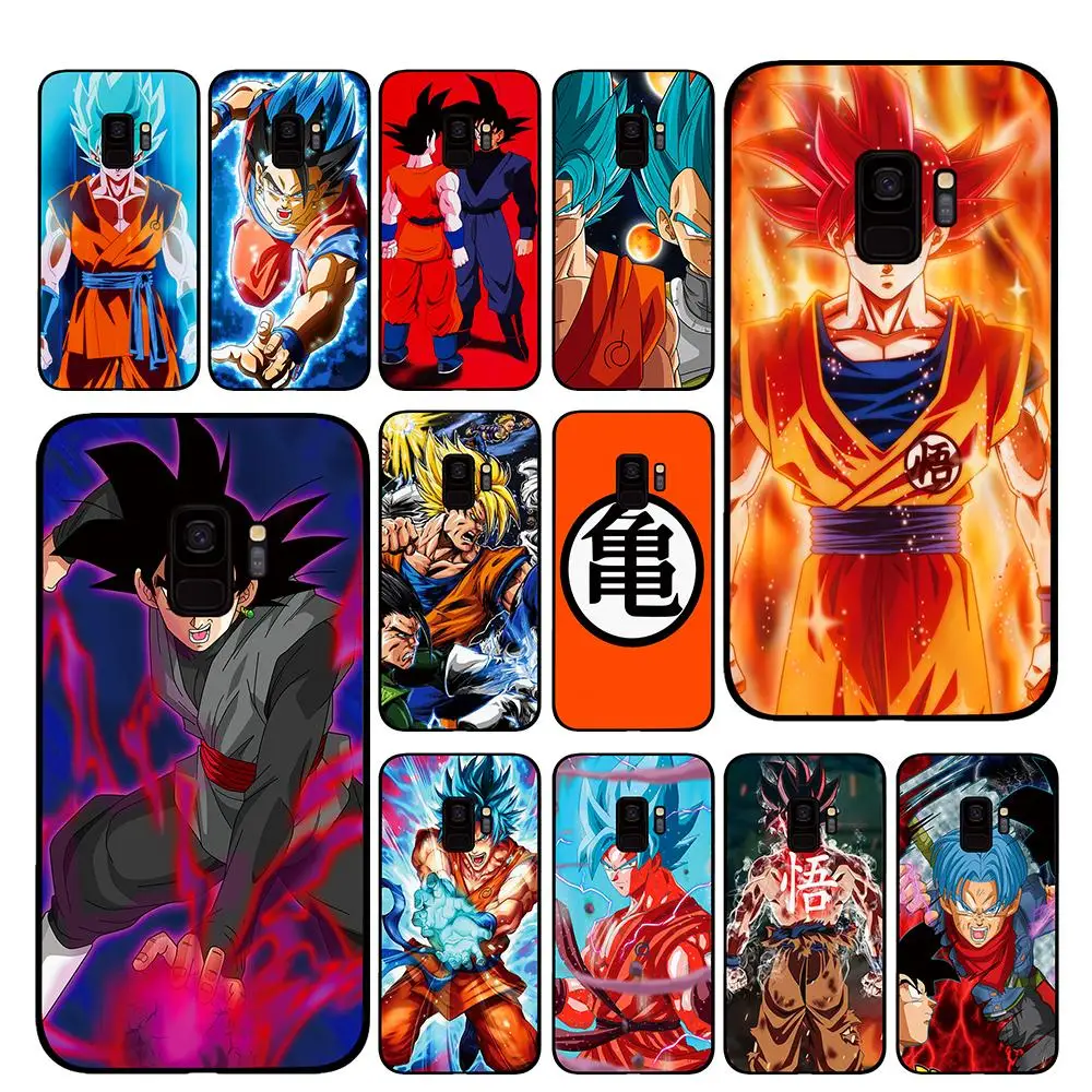 

Dragon Ball Super Son Goku Phone Case for Samsung Galaxy S10 S10E S8 Plus S6 S7 Edge S9 S10e Plus Note 8 9 Cover