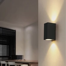 3 Вт/6 Вт светодиодный алюминиевый Wandlamp крыльцо Светильник открытый настенный светильник ing IP65 современный водонепроницаемый светильник Открытый светильник ing Настенный бра