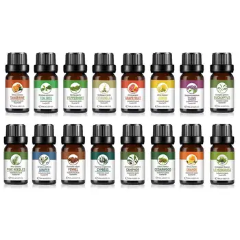 

10ml Essential Oils For Humidifier aroma therapy Pure Oil Care Skin Aroma Air Relieve Aromatherapy Massage Essential Oil St I4Z2