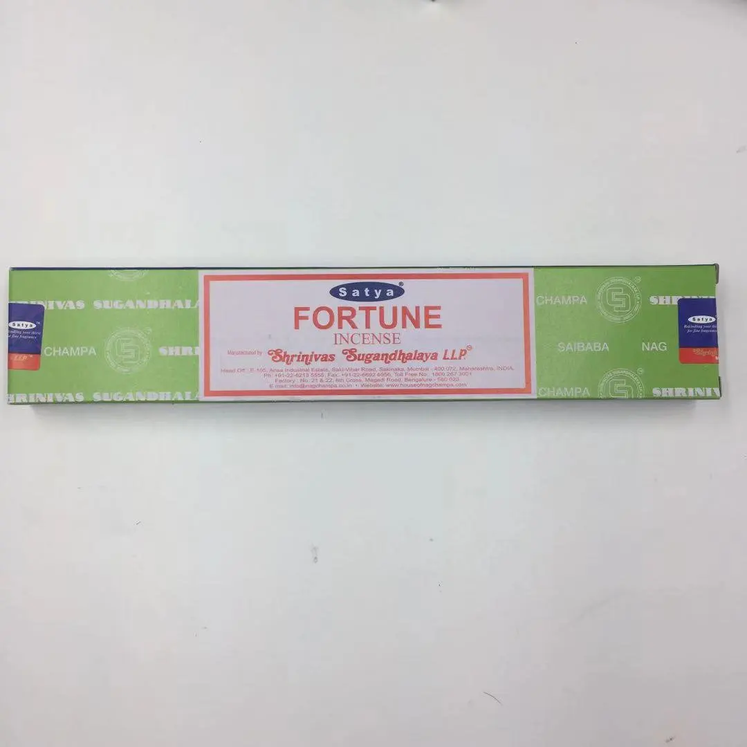 Fortune 16 ароматов индийский Satya Nag Champa сандаловое дерево спальня Anshen линия аромат очищающий воздух медитация E - Аромат: Fortune