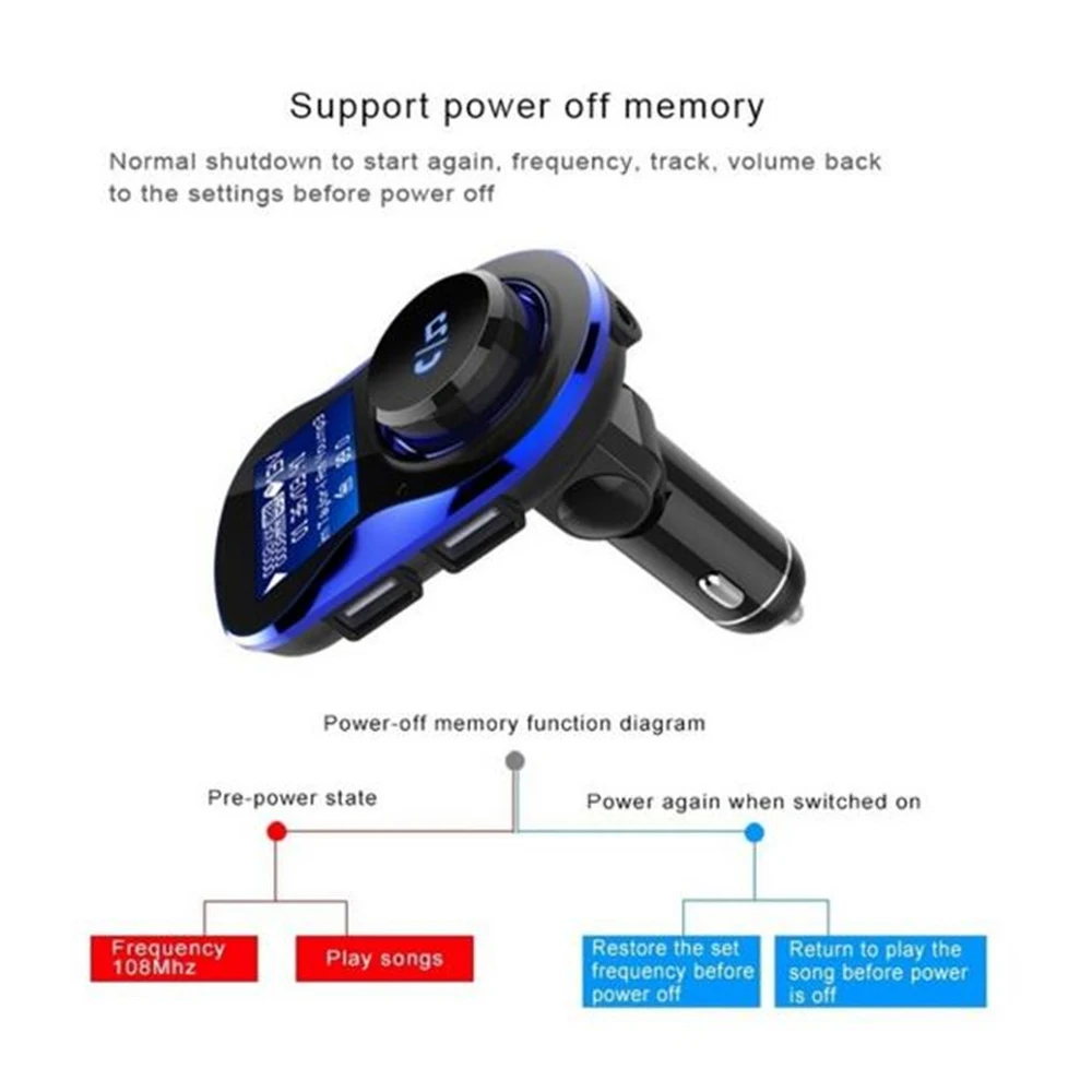 Fm-передатчик плеер аудио BC28 MP3 музыкальный bluetooth-ресивер автомобильный комплект Беспроводной Громкая Связь Динамик адаптер для наушников
