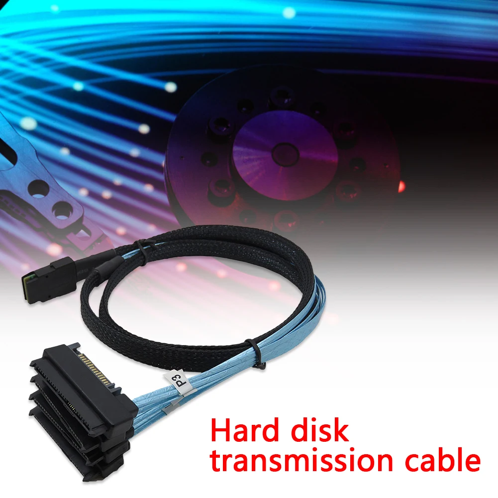 0 5 м/1 м Внутренняя Mini SAS 36-контактный SFF-8087 до 4 29-Pin SFF-8482 кабель с 15 Pin SATA Мощность
