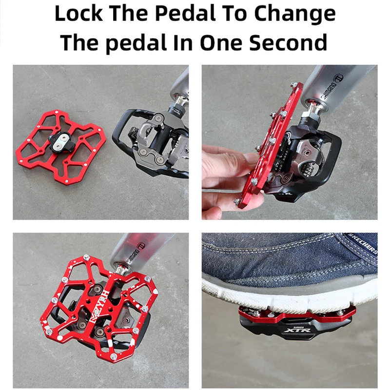 Durable Clipless Pedal Ultralight Anti-slip Classic Delicate