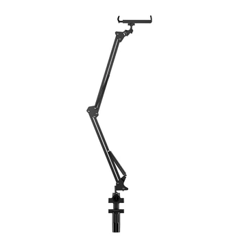 

Flexible Long Arm Lazy Phone Holder for iPhone Xiaomi Desktop Bracket Metal Clip Support Universal Tablet Stand Holder
