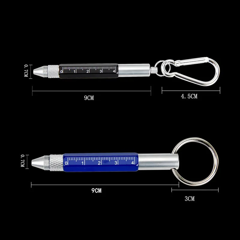 Mini Multifunction Ballpoint Pen Stylus In Metal Screwdriver