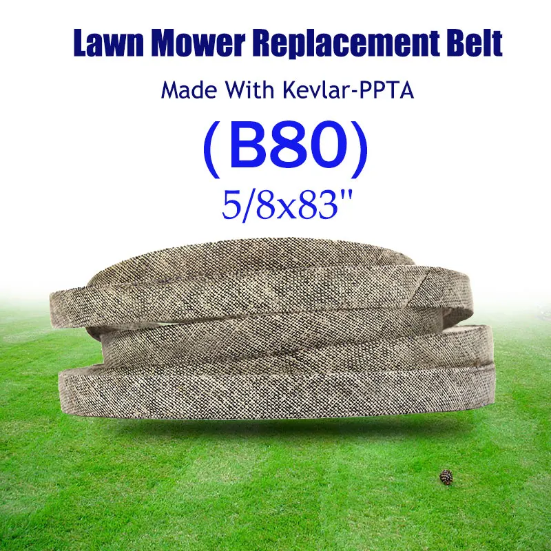 

Make with Kevlar Mower Belt High Resistance Hot Selling 5/8x83" Special Cotton B80 Repeated Bending for M/TD 754-0472/954-0472