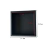 Black Storage Cabinet Bathroom Concealed Built-In Wall Cabinet Niche Stainless Steel Hotel In-Wall Wall Cabinet Toilet 3