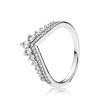 

Fashion woman ring big explosion crown ring zircon jewelry 925 high-end jewelry