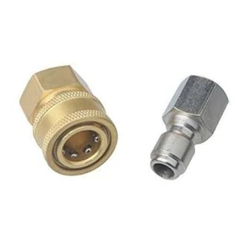 

3/8" Pressure Washer Hose Adapter Quick Disconnect Connect Socket Coupler Plug Garden Water Pipe High Pressure Cleaning Pipe