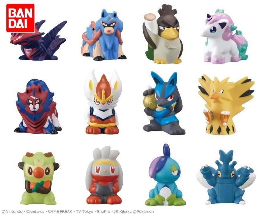 バンダイポケモンeternatus剣と盾ルカリオcinderace指人形ボックス卵モデルおもちゃ Action Figures Aliexpress
