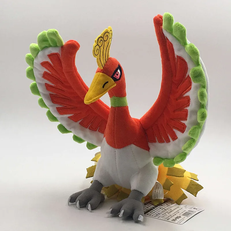 Плюшевая кукла Houou Ho Oh 25 см красивая мягкая новинка Лидер продаж питомец хорошее