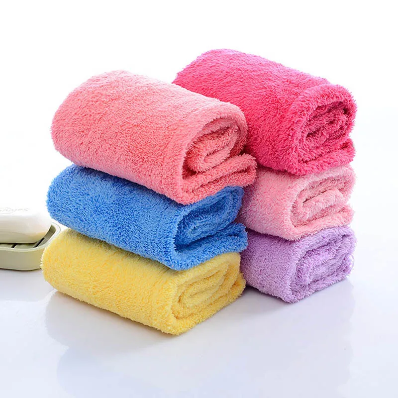 Magic Super Absorbent Towel Bathroom Velvet Shower Coral Cap Color Home Supplies Hotel Solid