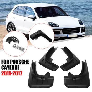 

Car Mud Flaps Splash Guards Mudguards Fender Mudflaps Accessories For Porsche/Cayenne 2011-2017