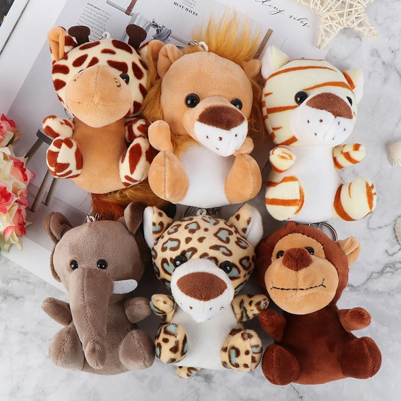 jungle plush animals