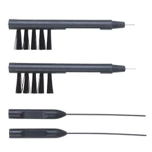 Tiges de nettoyage de haute qualité, outils de nettoyage portables durables pour les écouteurs, le son, l'audition, les écouteurs, 2 ensembles