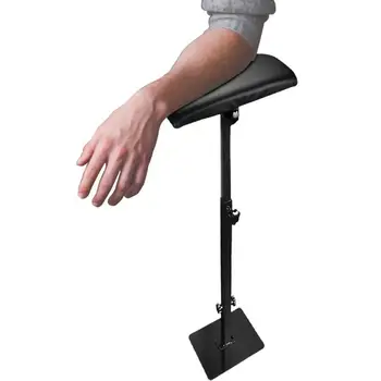 

Height Adjustable Arm Rest Bracket Tattoo PU Leather Case Square Alloy Plate Bottom Armrest Manicure Stable Stand Tattoo