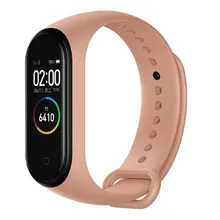 Браслет Mi Band 4 ремешок Mi Band 3 спортивный ремешок на запястье силиконовый браслет для браслета 3 группа 4 браслет Miband 3 4 ремешок