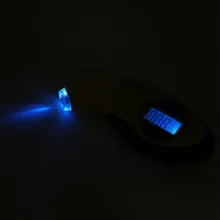 1 шт. манометр для автомобильных шин 12 см x 4,5 см ABS Желтый Черный Высокоточный измеритель, нескользящий светодиодный дисплей с подсветкой