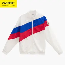 Куртка Team Russia OMA218-037/001-WHT без капюшона мужская белая