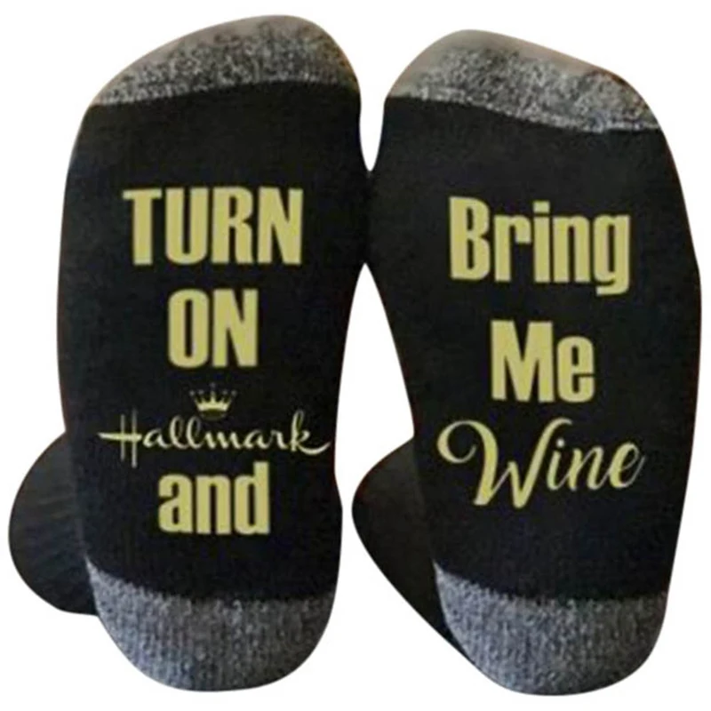 Новинка года; носки винного цвета; сезон осень-весна-осень; рождественские носки из Добби; Прямая поставка