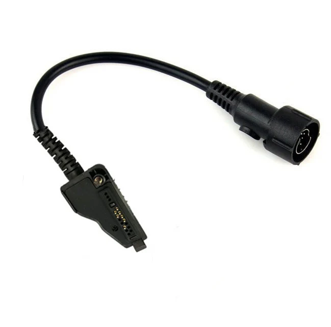 Для Kenwood TK385 K480 K3140 K490 для переносного приемо-передатчика с односторонним расположен сзади на головке Велосипеды тактическая гарнитура