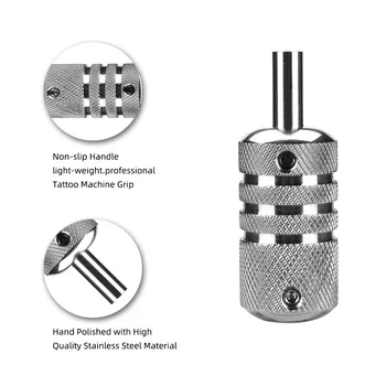 

Professional Aluminum Alloy Self-lock Tattoo Grips Self Locking Handle For Tattoo Machine Supply Body Art Tool