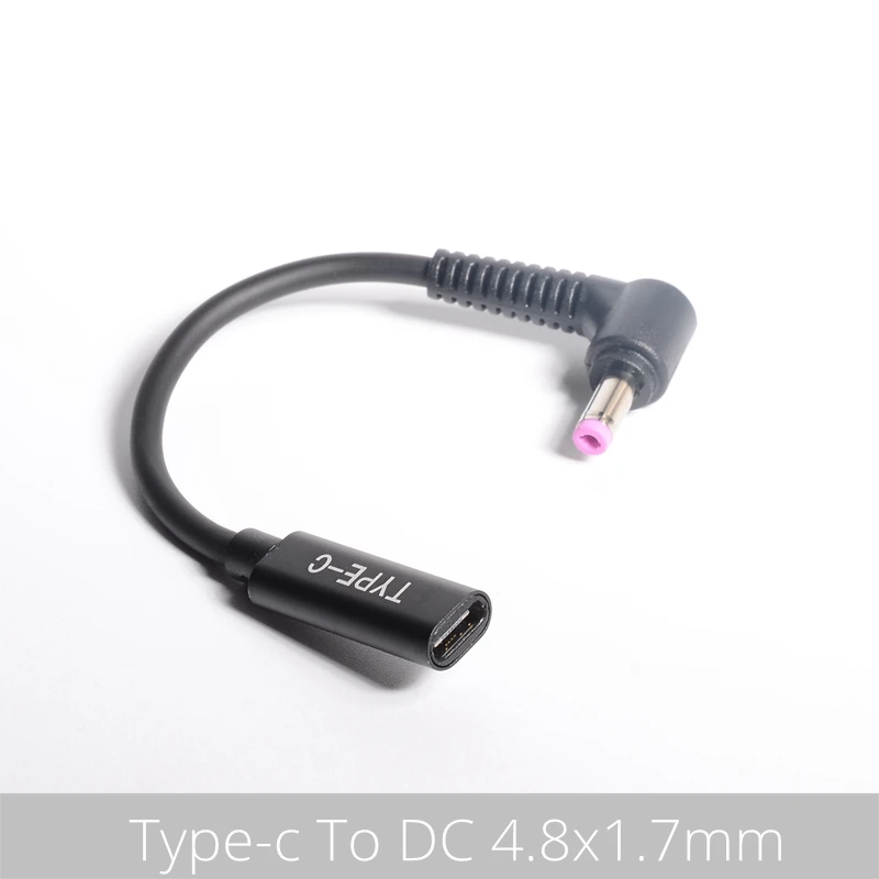 Зарядное устройство USB 3 1 типа C для ноутбука адаптер питания конвертер Тип мама 4