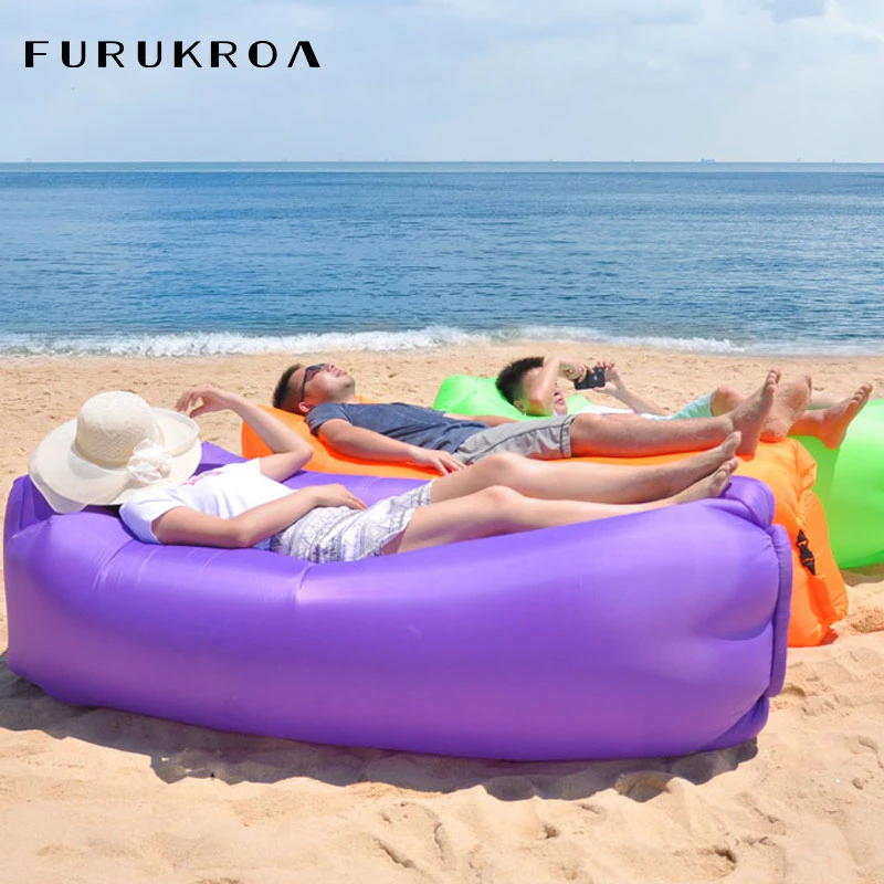 inflatable camping lounge