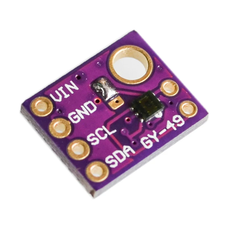 1 шт. GY-49 MAX44009 окружающий светильник Модуль датчика для Arduino с 4P контактный разъем модуль