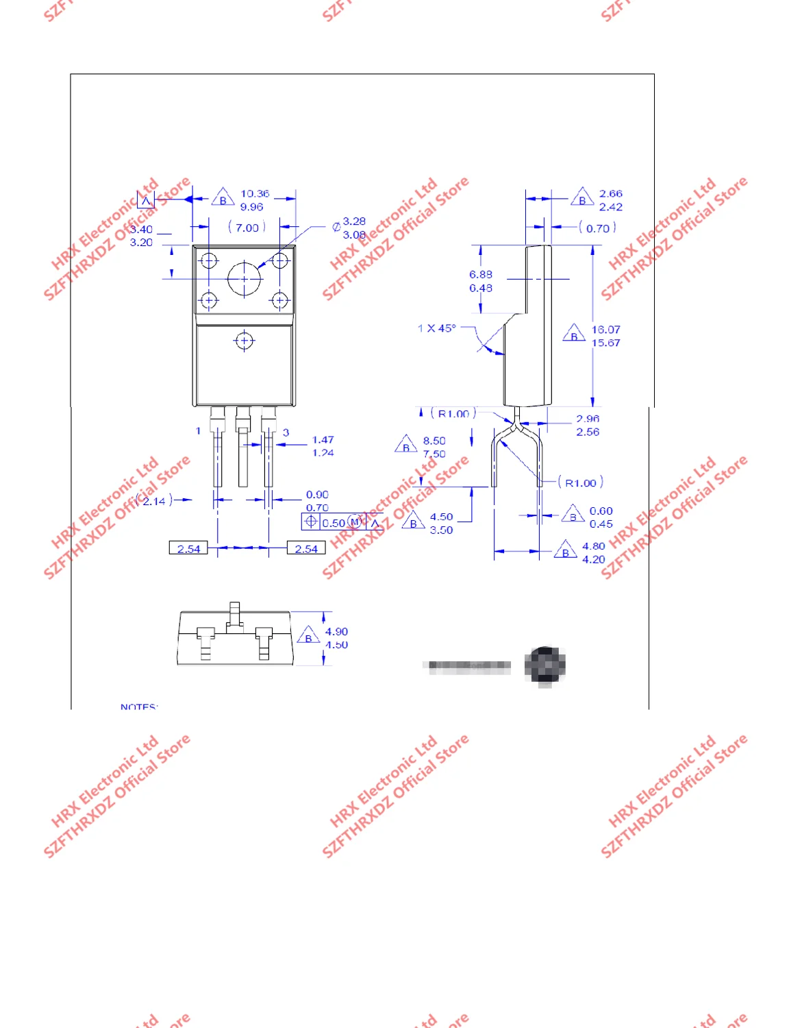 FDPF44N25TRDTU FDPF44N25T TO-220F 44N25T TO220F MOSFET UF 250V 44A 50 шт./трубки
