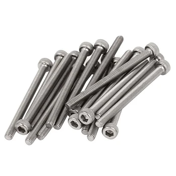

New M3x40mm 0.5mm Pitch Bolts Socket Cap Head Hex Key Screws 20pcs
