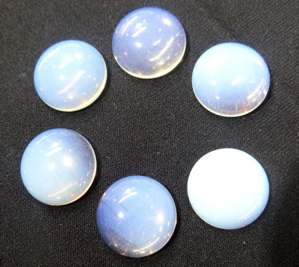 20PCS Natural Opal Stone round Cabochons CAB 18MM No hole Beads for DIY Jewelry production Making Ring Earring | Украшения и