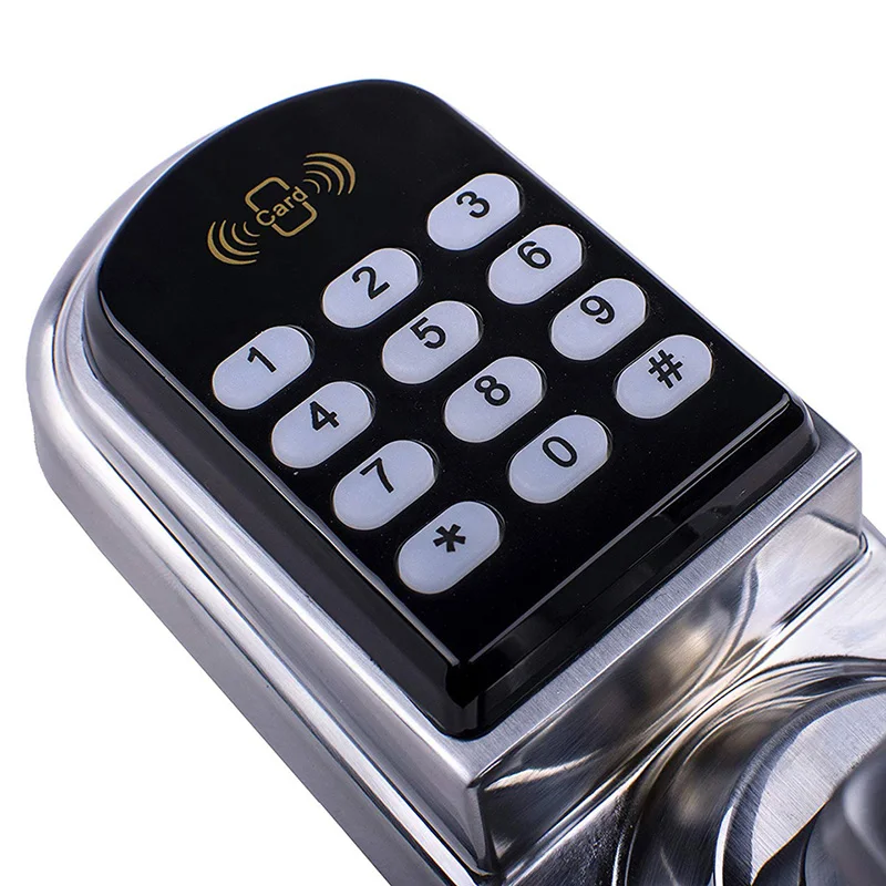 Electric Door lock Gate opener Digital Code lock IC card/Password/mechanical Key Battery waterproof Wood/Iron Door Hotel/Home Electric Door lock Gate opener Digital Code lock IC card/Password/mechanical Key Battery waterproof Wood/Iron Door Hotel/Home