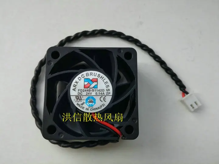 Оригинальный тихий охлаждающий вентилятор 4020 fd2440-s1142d DC24V 0.14a | Компьютеры и офис