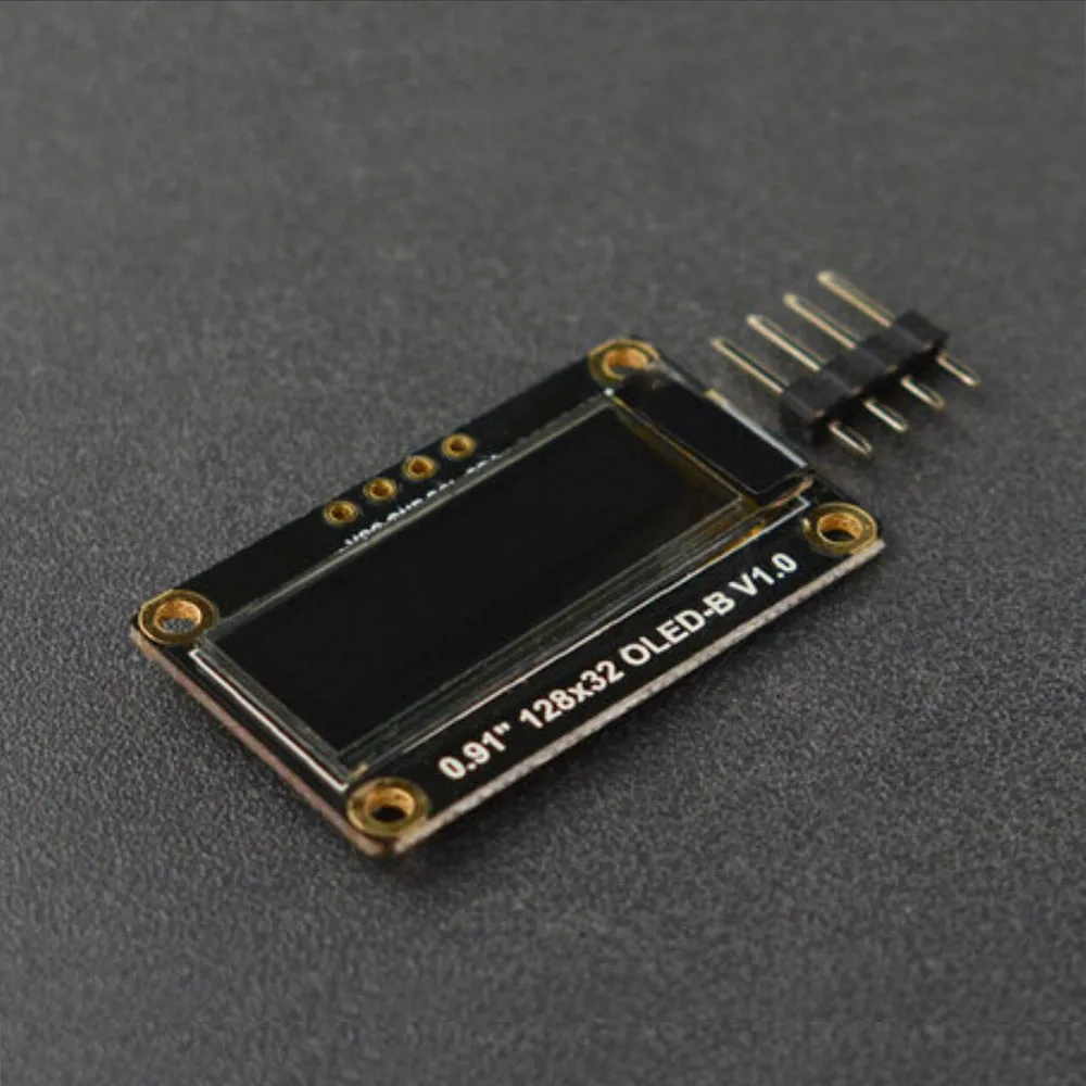 DFRobot ܻ OLED ÷ ȭ, SSD1306 Ĩ, Ƶ̳ UNO  ESP32 ESP8266 FireBettle-M0, 0.91 ġ, 128x32 I2C