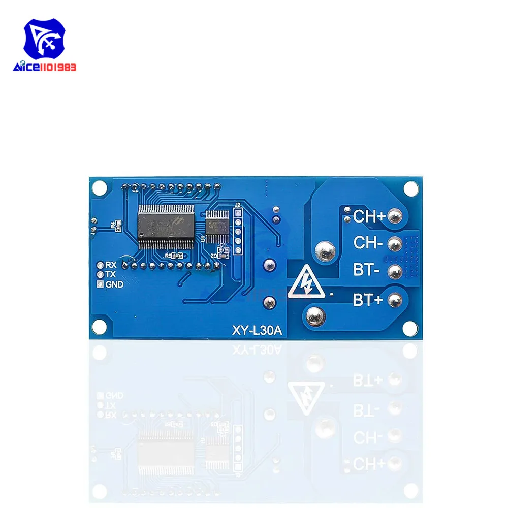 Diymore XY-L30A NC контроль зарядки аккумулятора модуль цифровой полное выключение питания защита от перезаряда переключатель 6-60 в с ЖК-дисплеем