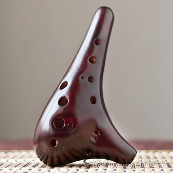 

12-hole Ocarina 12 Hole Alto C Tune Smoldering Profession Ocarina Intonation Sounds Good for Piano School Wholesale