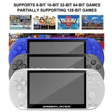 5,0 дюймов HD экран портативная игровая консоль 8 гб поддержка ТВ 32 бит 10000 Классический игровой плеер MP4 мультимедийная камера видео игровая консоль