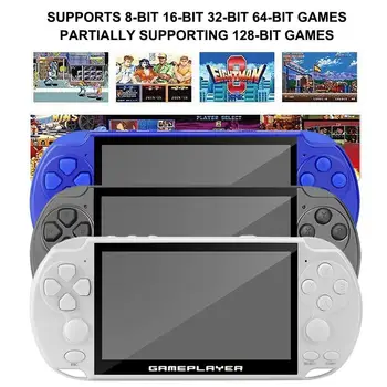 

5.0 inch HD Screen Handheld Game Console 8GB Support TV 32bit 10000 Classic Game Player MP4 Multimedia Camera Video Game Console